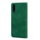 Case Cover For Samsung Galaxy A50 Frosted Business Magnetic Horizontal Flip PU Leather Case with Holder &amp; Card Slot &amp; Lanyard(Green)