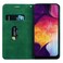 Case Cover For Samsung Galaxy A50 Frosted Business Magnetic Horizontal Flip PU Leather Case with Holder &amp; Card Slot &amp; Lanyard(Green)
