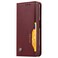 Case Cover For Galaxy A30s / A50s Knead Skin Texture Horizontal Flip Leather Case with Photo Frame &amp; Holder &amp; Card Slots &amp; Wallet(Wine Red)