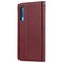 Case Cover For Galaxy A30s / A50s Knead Skin Texture Horizontal Flip Leather Case with Photo Frame &amp; Holder &amp; Card Slots &amp; Wallet(Wine Red)
