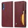 Case Cover For Galaxy A30s / A50s Knead Skin Texture Horizontal Flip Leather Case with Photo Frame &amp; Holder &amp; Card Slots &amp; Wallet(Wine Red)