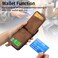Case Cover For Samsung Galaxy A50 Cross Leather Ring Vertical Zipper Wallet Back Phone Case(Brown)