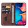 Case Cover For Samsung Galaxy A20e Magnetic Closure Leather Phone Case(Brown)