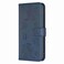 Case Cover For Samsung Galaxy A50 Four-leaf Embossed Leather Phone Case(Blue)