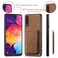 Case Cover For Samsung Galaxy A50s Retro Leather Card Bag Magnetic Phone Case(Brown)