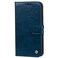 Case Cover For Samsung Galaxy J5 (2017) / J530 (EU Version) Business Style Oil Wax Texture Horizontal Flip Leather Case with Holder &amp; Card Slots &amp; Wallet(Blue)