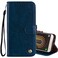 Case Cover For Samsung Galaxy J5 (2017) / J530 (EU Version) Business Style Oil Wax Texture Horizontal Flip Leather Case with Holder &amp; Card Slots &amp; Wallet(Blue)