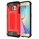 Case Cover For Galaxy S6 Edge / G925 Tough Armor TPU + PC Combination Case (Red)