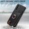 Case Cover For Samsung Galaxy A34 Litchi Leather Oil Edge Ring Zipper Wallet Back Phone Case(Black)