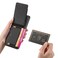 Case Cover For Samsung Galaxy S20 Ultra Carbon Fiber Vertical Flip Wallet Stand Phone Case(Black)