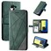 Case Cover For Samsung Galaxy J6 Skin Feel Splicing Horizontal Flip Leather Case with Holder &amp; Card Slots &amp; Wallet &amp; Photo Frame(Green)