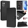 Case Cover For Samsung Galaxy A14 5G / 4G Smile Embossing RFID Leather Phone Case(Black)