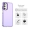 Case Cover For Samsung Galaxy M55 5G Candy PC Hybrid TPU Shockproof Phone Case(Purple)