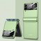 Case Cover For Samsung Galaxy Z Flip4 GKK Magnetic Fold All-inclusive Protective Phone Case(Matcha Green)