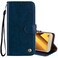 Case Cover For Samsung Galaxy A5 (2017) Business Style Oil Wax Texture Horizontal Flip Leather Case with Holder &amp; Card Slots &amp; Wallet(Blue)