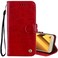 Case Cover For Samsung Galaxy A5 (2017) Business Style Oil Wax Texture Horizontal Flip Leather Case with Holder &amp; Card Slots &amp; Wallet(Red)