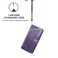 Case Cover Butterfly Love Flowers Embossing Horizontal Flip Leather Case for Galaxy A70, with Holder &amp; Card Slots &amp; Wallet &amp; Lanyard (Dark Purple)