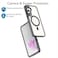 Case Cover For Samsung Galaxy A35 5G MagSafe Magnetic Clear Phone Case(White)