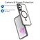 Case Cover For Samsung Galaxy A35 5G MagSafe Magnetic Clear Phone Case(Black)