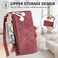 Case Cover For Samsung Galaxy Xcover 7 Geometric Zipper Wallet Side Buckle Leather Phone Case(Brown)