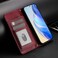 Case Cover For Samsung Galaxy A56 5G Multi-Card Slots Zipper Wallet Leather Phone Case(Dark Red)