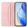 Case Cover For Samsung Galaxy M15 / F15 5G Global RC01 Dual-Folded Magnetic Suction RFID Leather Phone Case(Pink)