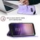 Case Cover For Samsung Galaxy S8 Skin-feel Embossed Leather Phone Case(Light Purple)