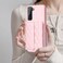 Case Cover For Samsung Galaxy S21 FE 5G Horizontal Wallet Rhombic Leather Phone Case(Pink)