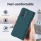 Case Cover For Samsung Galaxy Z Fold2 5G Macaron Hinge Phone Case with Stylus Pen Fold Edition &amp; Protective Film(Dark Green)