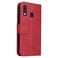 Case Cover For Samsung Galaxy A20e GQUTROBE Right Angle Leather Phone Case(Red)