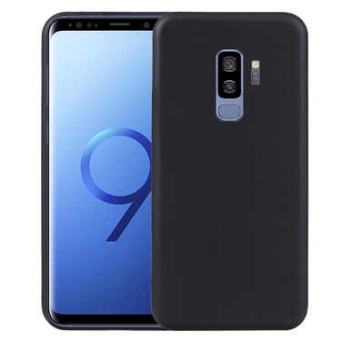 Case Cover For Samsung Galaxy S9+ TPU Phone Case(Black)