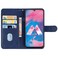 Case Cover For Samsung Galaxy M30 / A40s Leather Phone Case(Blue)
