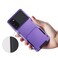 Case Cover For Galaxy S20 Drop &amp; Shockproof TPU+PC Case with Card Slot(Purple)