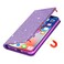 Case Cover For Samsung Galaxy Note 10 Ultrathin Glitter Magnetic Horizontal Flip Leather Case with Holder &amp; Card Slots(Purple)