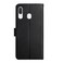 Case Cover For Samsung Galaxy A40 Genuine Leather Fingerprint-proof Horizontal Flip Phone Case(Black)