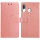 Case Cover For Samsung Galaxy A40 Y Stitching Horizontal Flip Leather Case with Holder &amp; Card Slots &amp; Wallet &amp; Photo Frame(Rose Gold)