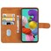 Case Cover  For Samsung Galaxy A51 5G Leather Phone Case(Brown)