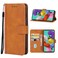 Case Cover  For Samsung Galaxy A51 5G Leather Phone Case(Brown)