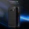 Case Cover  For Galaxy S8 Brushed Carbon Fiber Texture Shockproof TPU Protective Cover Case (Black)