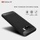 Case Cover  For Galaxy S8 Brushed Carbon Fiber Texture Shockproof TPU Protective Cover Case (Black)