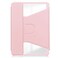Case Cover  For Samsung Galaxy Tab S9+ 360 Rotation Transparent Smart Leather Case(Pink)