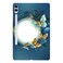 Case Cover  For Samsung Galaxy Tab S9+ / S9 FE+ Color Painting Pattern Smart Tablet TPU Case(Butterfly Circle)