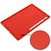 Case Cover  For Samsung Galaxy Tab S9 Ultra / S10 Ultra Pure Color Liquid Silicone Shockproof Tablet Case(Red)
