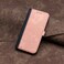 Case Cover For vivo Y100 5G IDN/Y200e 5G Global Side Buckle Double Fold Hand Strap Leather Phone Case(Pink)
