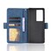Case Cover For vivo iQOO 8 Skin Feel Calf Pattern Horizontal Flip Leather Phone Case with Holder &amp; Card Slots &amp; Photo Frame(Blue)