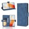 Case Cover For vivo iQOO 8 Skin Feel Calf Pattern Horizontal Flip Leather Phone Case with Holder &amp; Card Slots &amp; Photo Frame(Blue)