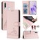Case Cover For vivo Y17 / Y15 / Y12 / Y11 Cat Rat Embossed Pattern RFID Leather Phone Case with Lanyard(Pink)