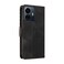 Case Cover For vivo Y77 5G / iQOO Z6 Lite Global Embossed Rhombus Starry Leather Phone Case(Black)