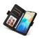 Case Cover For vivo Y77 5G / iQOO Z6 Lite Global Embossed Rhombus Starry Leather Phone Case(Black)