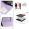 Case Cover For vivo Y36 5G Global Cat Rat Embossed Pattern RFID Leather Phone Case with Lanyard(Purple)